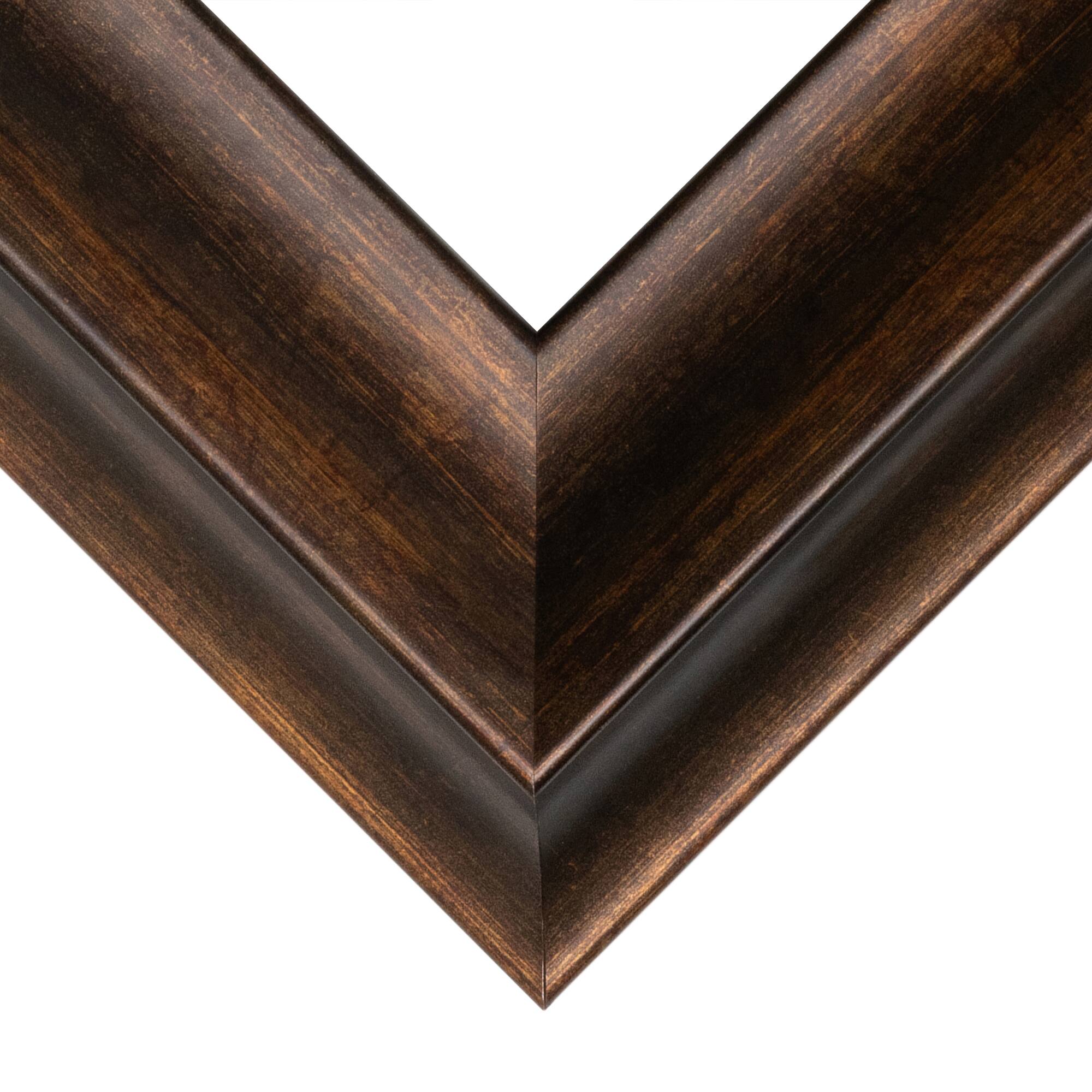 Frame USA Verona Wide Tarnished Bronze Single Image Picture Frame